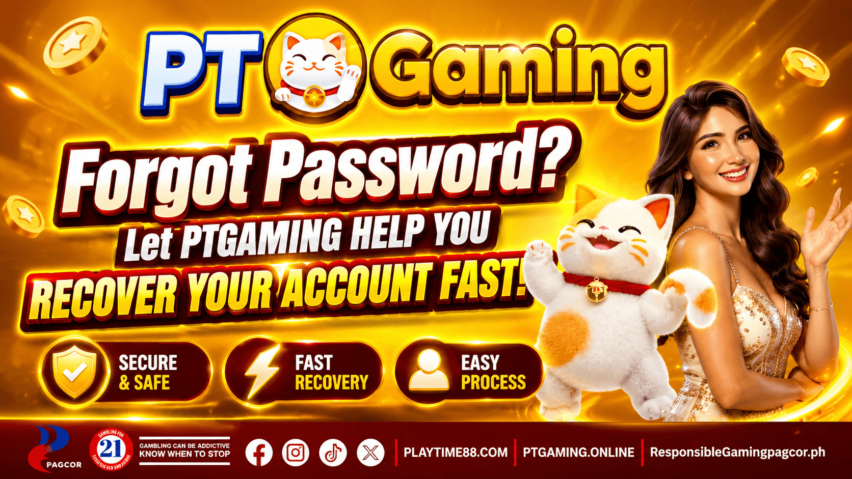 PTGaming Forgot Password – Recover Your Account Securely