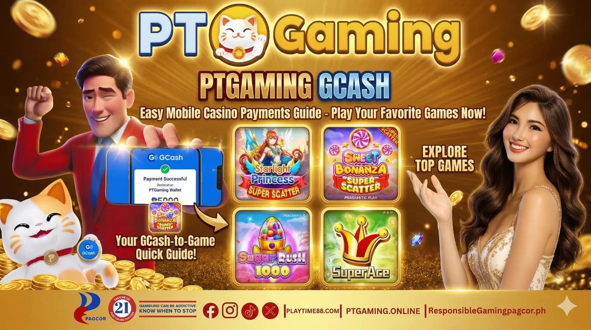 PTGaming GCash – Easy Mobile Casino Payments Guide Tips