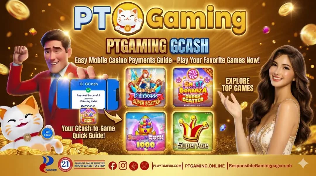 GCash Online Casino Philippines – How to Deposit & Play in 2026 | PTGaming