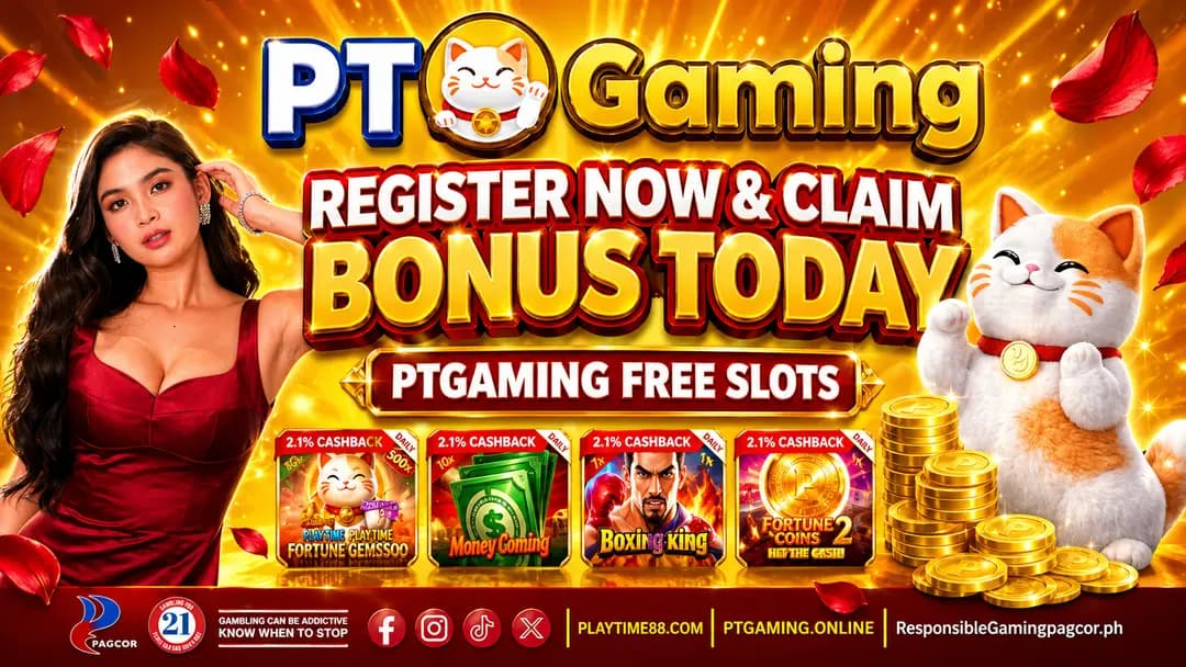 PTGaming Free Slots Banner
